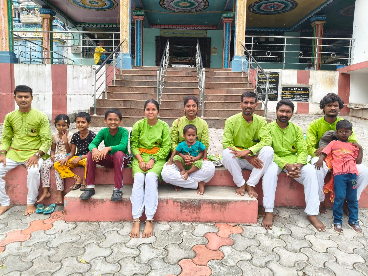 A Blessed Day of Service at Koppukonda Perumal Temple